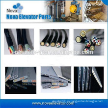 PVC Elevador TVVB, TVVBP, TVVBPG Cable viajando con el acero usado para el sistema que controla